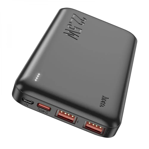 Внешний аккумулятор HOCO J101 Astute 22.5W полностью совместимый power bank (10000mAh) Черный