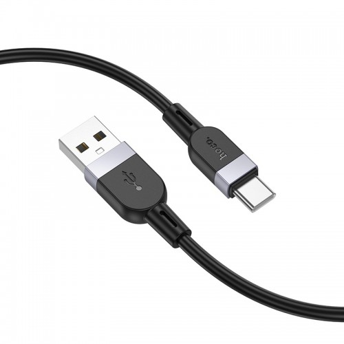 Кабель HOCO X109 Energy silicone charging data cable Type-C (L=1M) Black