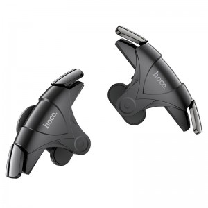 Ігровий контролер для мобільного HOCO GM5 Wolf mobile game buttons Black Metal Gray