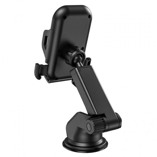 Автотримач для телефона HOCO CA76 Touareg one-touch center console car holder Black