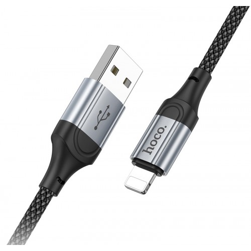 Кабель HOCO X102 Fresh charging data cable iP Black