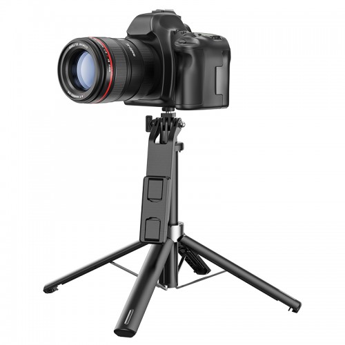 Селфі-монопод HOCO K21 Stream aluminum alloy live broadcast holder Black