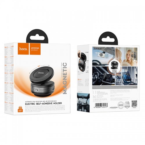 Автотримач для телефона HOCO H87 Dragon electric suction cup magnetic holder(universal)