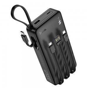 Внешний аккумулятор HOCO J146A Night tide power bank с 4 кабелями (20000mAh)