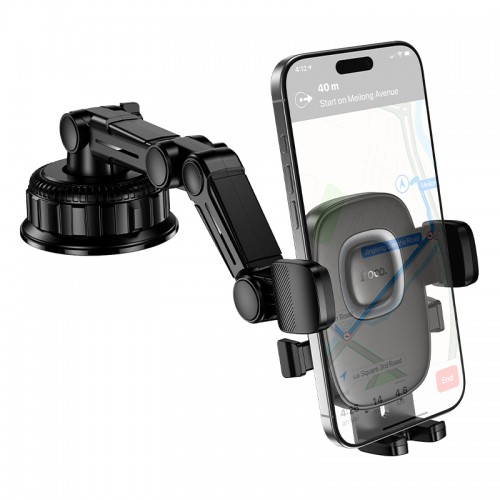 Автотримач для телефона HOCO H89 Crown large suction cup car holder(center console)