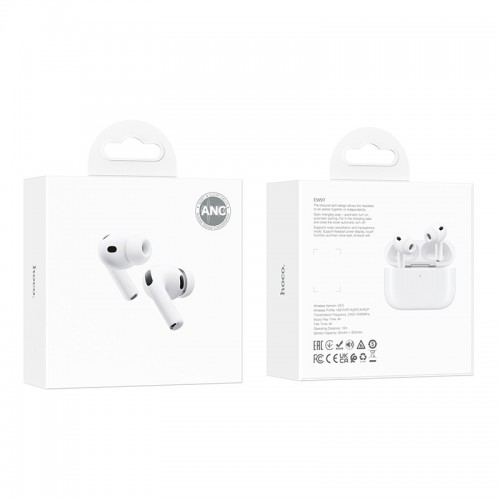 Бездротові навушники HOCO EW97 True wireless ANC noise reduction BT headset White