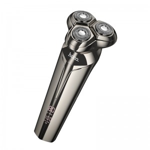 Електробритва HOCO HP39 600 mAh. Three-head shaver Metal Gray