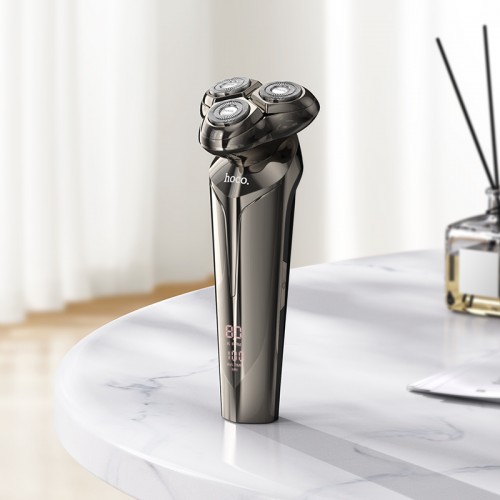 Електробритва HOCO HP39 600 mAh. Three-head shaver Metal Gray