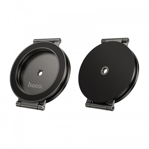 Автотримач для телефона HOCO H102 Whale magnetic ring holder(multi-scene) Metal Grey