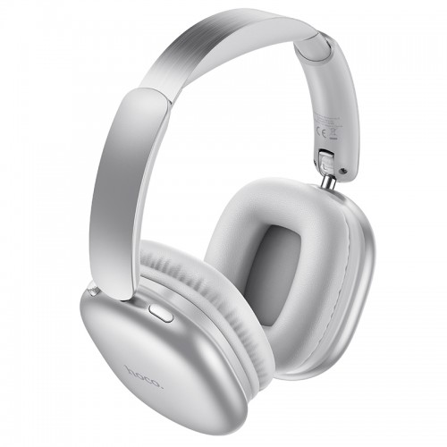 Бездротові накладні навушники HOCO W73 Graceful BT headphones(App) Silver