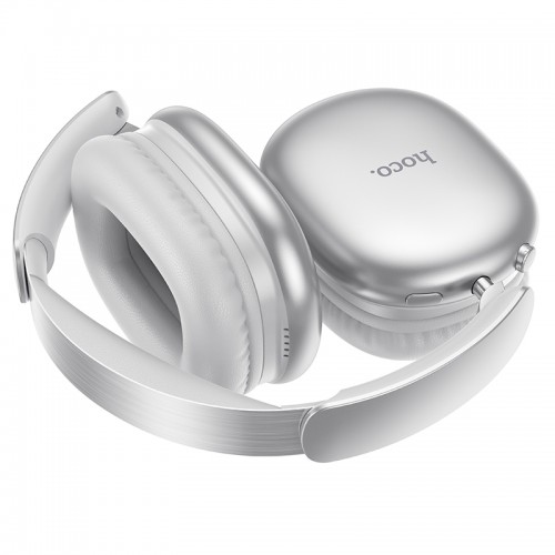 Бездротові накладні навушники HOCO W73 Graceful BT headphones(App) Silver