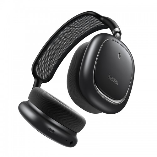 Бездротові накладні навушники HOCO W68 Calma ANC noise-canceling BT headphones(App) Metal Gray