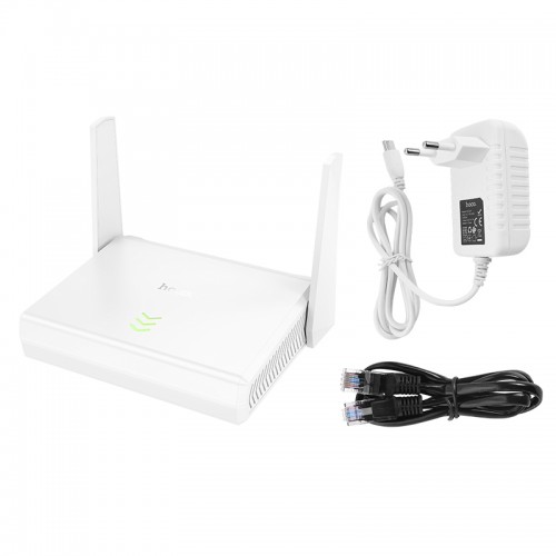 Маршрутизатор HOCO HI36 WiFi4 wireless router White