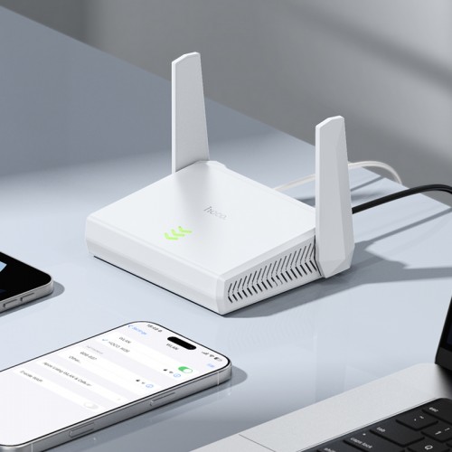 Маршрутизатор HOCO HI36 WiFi4 wireless router White