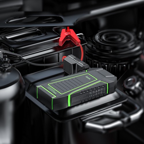 Автомобільний пуско-зарядний пристрій HOCO QS1 Spring car emergency start-up power bank(10000mAh)