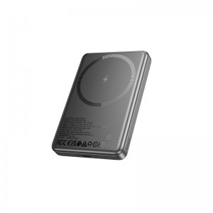 Внешний аккумулятор HOCO Q26A Joy PD20W магнитная быстрая зарядка power bank (10000mAh) металлический серый
