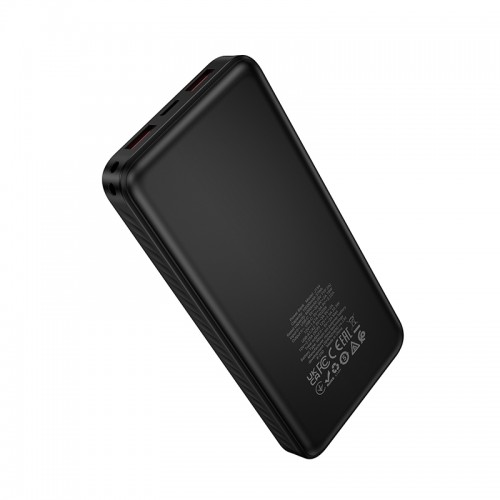 Внешний аккумулятор HOCO J154 Victorious 22.5W+PD20W полностью совместимый power bank (10000mAh) Черный