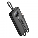 Повербанк Hoco J132 10000mAh  22.5W с 3 кабелями Black