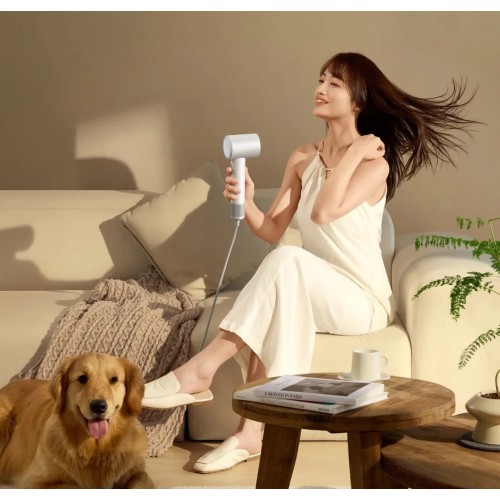 Фен Xiaomi Mijia High Speed Hair Dryer H501 SE White + (перехідник на EU розетку)