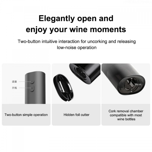 Електричний штопор Xiaomi Mijia Electric Red Wine Bottle Opener