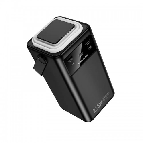 Внешний аккумулятор BOROFONE BJ65B High 22.5W+PD20W+четыре-кабеля power bank(80000mAh) Черный