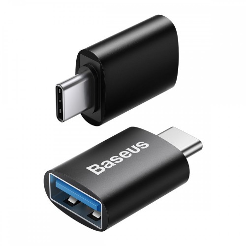 Адаптер Baseus Ingenuity Series Mini OTG Adaptor Type-C to USB-A 3.1 Чёрный