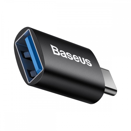 Адаптер Baseus Ingenuity Series Mini OTG Adaptor Type-C to USB-A 3.1 Чёрный