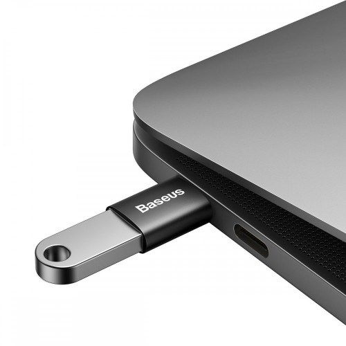 Адаптер Baseus Ingenuity Series Mini OTG Adaptor Type-C to USB-A 3.1 Чёрный