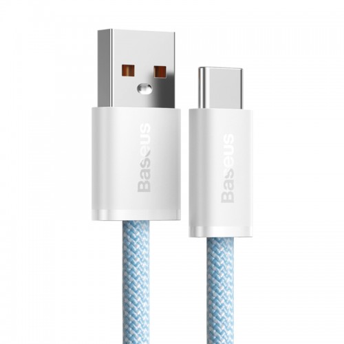 Кабель Baseus Dynamic Series Быстрая зарядка и передача данных USB на Type-C 100W 1м Синий