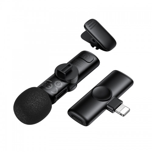 Бездротова мікрофонна система BOROFONE BFK16 Winner (Lightning) Black