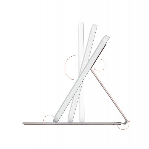 Зеркало для макияжа Xiaomi DOCO 11 " Daylight Portable Flat Mirror Pro Pink