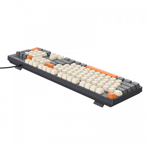 Клавіатура HOCO GM61 Murphy 3-color wired keyboard(Ukrainian version) star gray