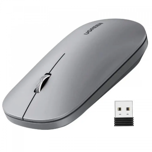 Манипулятор мышь UGREEN Portable Wireless Mouse (Серый)