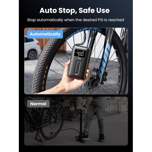 Автомобільний насос UGREEN CD259 Portable Tire Inflator