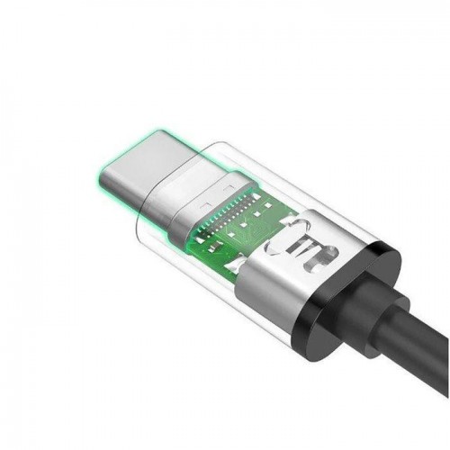 Кабель UGREEN US286 USB-C 2.0 M/M Cable 2m (Чёрный) (UGR-10306)