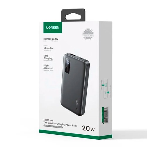 Зовнішній акумулятор UGREEN PB311 10000mAh Mini Quick Charging 20W
