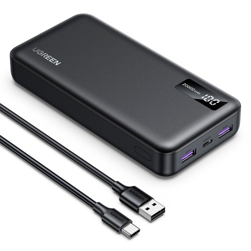 Зовнішній акумулятор UGREEN PB312 20000mAh PD 20W