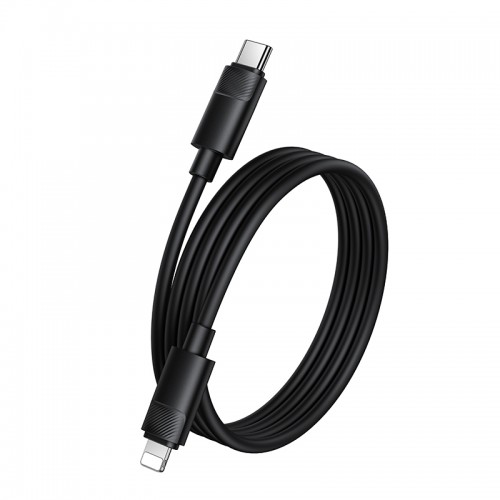 Кабель BOROFONE BX123 Leya PD30W силиконовый зарядный кабель для передачи данных iP Черный