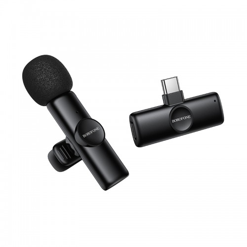 Бездротова мікрофонна система BOROFONE BFK16 Winner (Type-C) Black