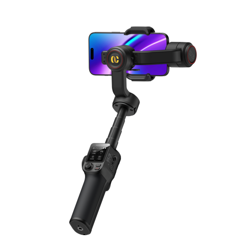 Триосевой стабилизатор AOCHUAN Professional Gimbal Stabilizer for Smartphone SMART S3 Black