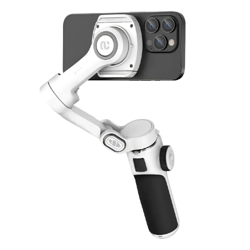 Триосевой стабилизатор AOCHUAN Professional Gimbal Stabilizer для смартфона SMART P2 белый