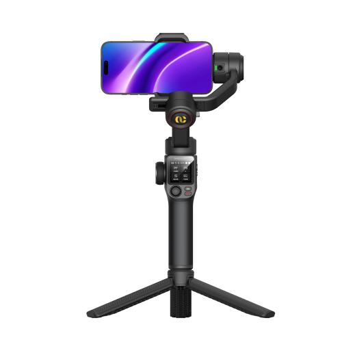Триосевой стабилизатор AOCHUAN Professional Gimbal Stabilizer для смартфона SMART X3 AI Black