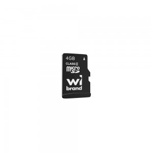 Карта памяти microSDHC Wibrand 4Gb class 4
