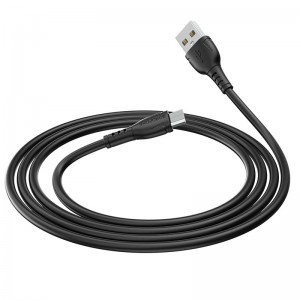 Кабель BOROFONE BX51 Triumph Micro-USB 1м 2.4A Черный