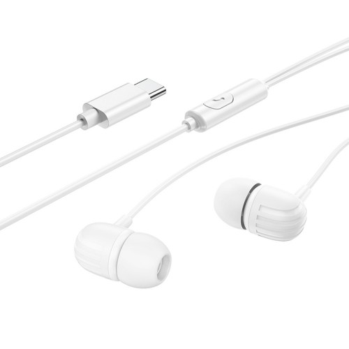 Наушники проводные BOROFONE BM77 (Type-C) White
