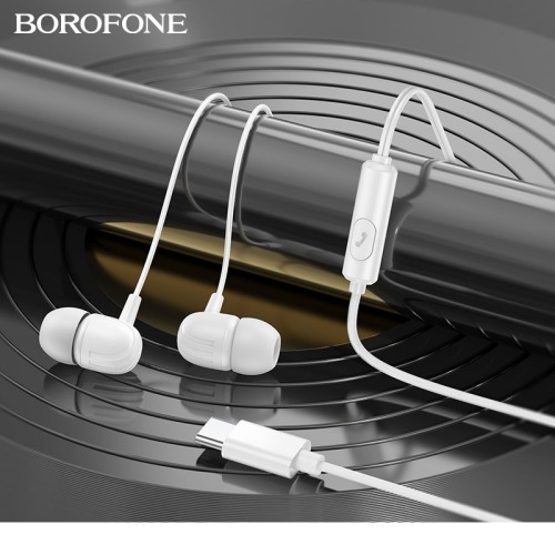 Наушники проводные BOROFONE BM77 (Type-C) White