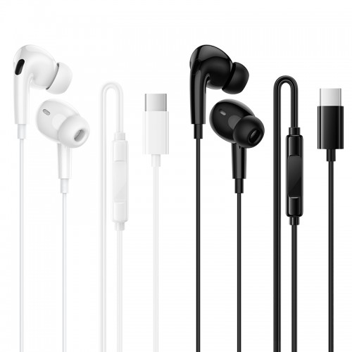 Наушники проводные BOROFONE BM100 Pro (Type-C) Black