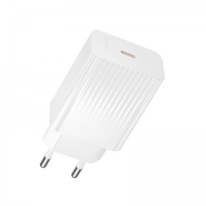 Мережевий зарядний пристрій BOROFONE BAS75A Source single port PD30W charger (EU) White