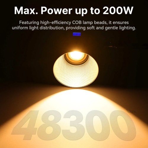 Відеосвітло Ulanzi Vijim 200W Bi-color Video Light (L079CNA1 VL-200Bi) (без блока живлення)