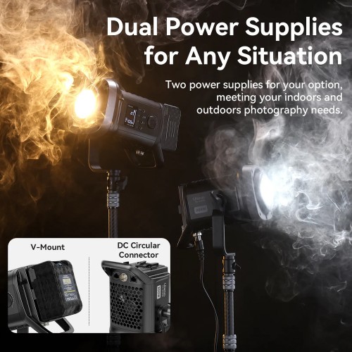 Відеосвітло Ulanzi Vijim 200W Bi-color Video Light (L079CNA1 VL-200Bi) (без блока живлення)